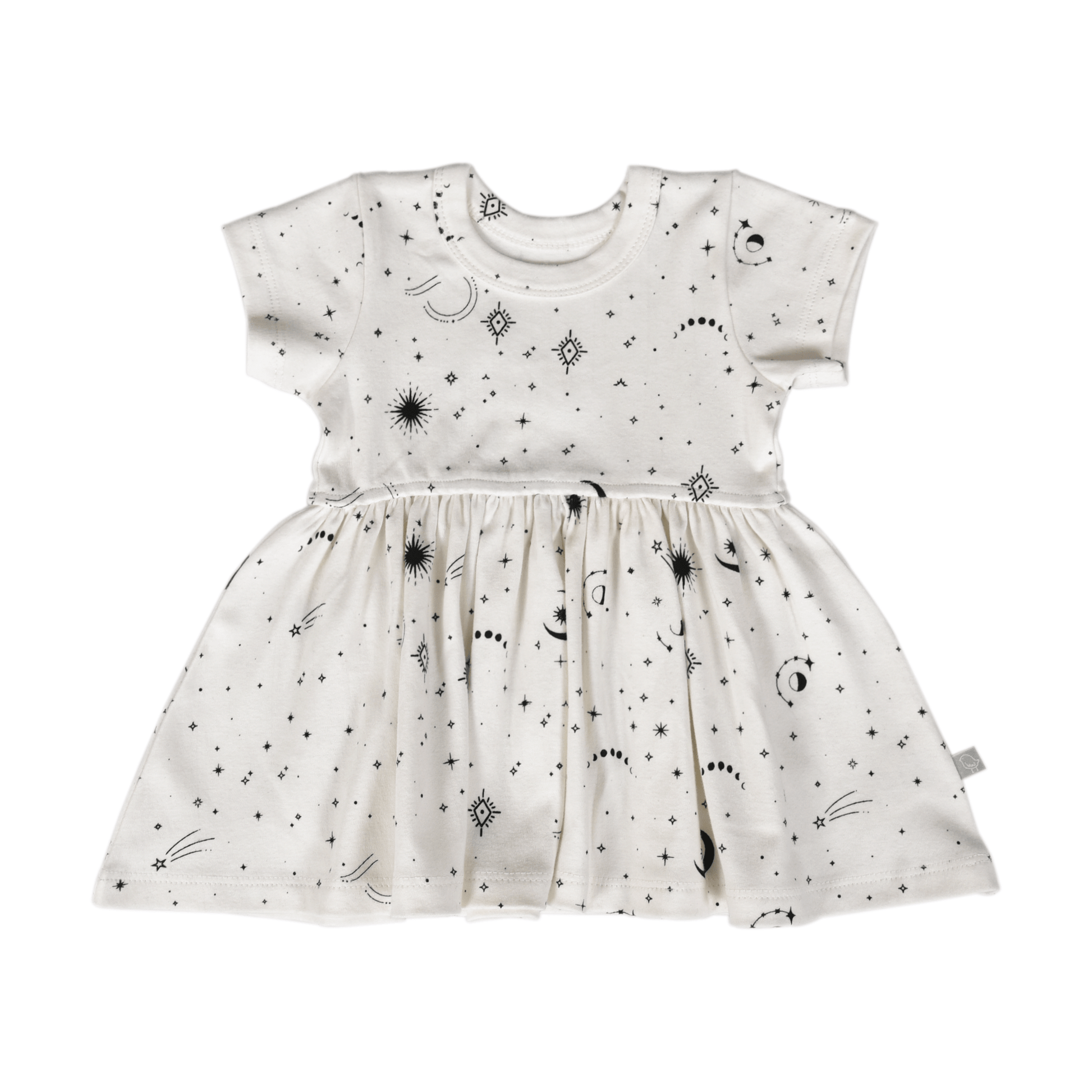 Baby and Toddler Dress - Celestial | 100% Organic - Finn + Emma Baby and Toddler Dress - Celestial | 100% Organic - Finn + Emma