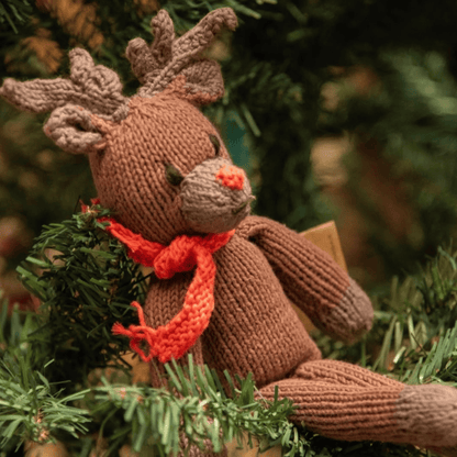 Baby Knit Buddy  | Juniper the Reindeer finn + emma
