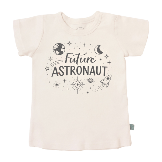 Baby graphic tee | future astronaut finn + emma