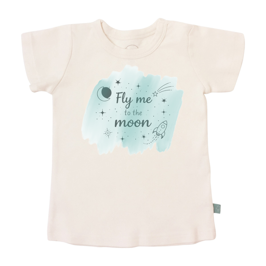 Baby graphic tee | Fly Me to Moon finn + emma