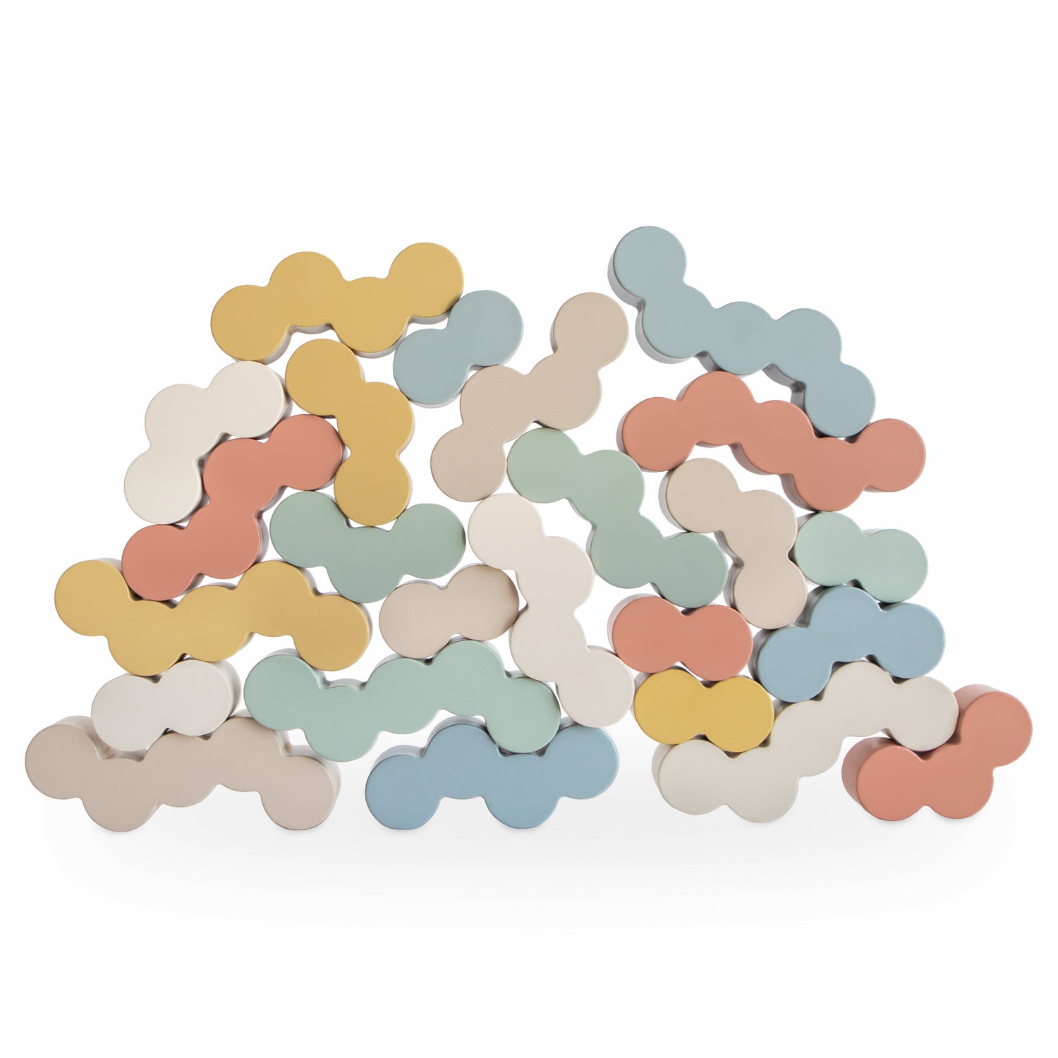Baby Wooden Balance Blocks Mushie