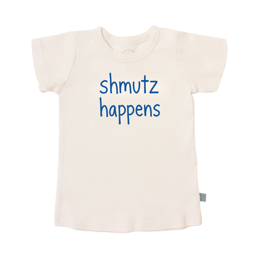 Baby graphic tee | schmutz happens finn + emma