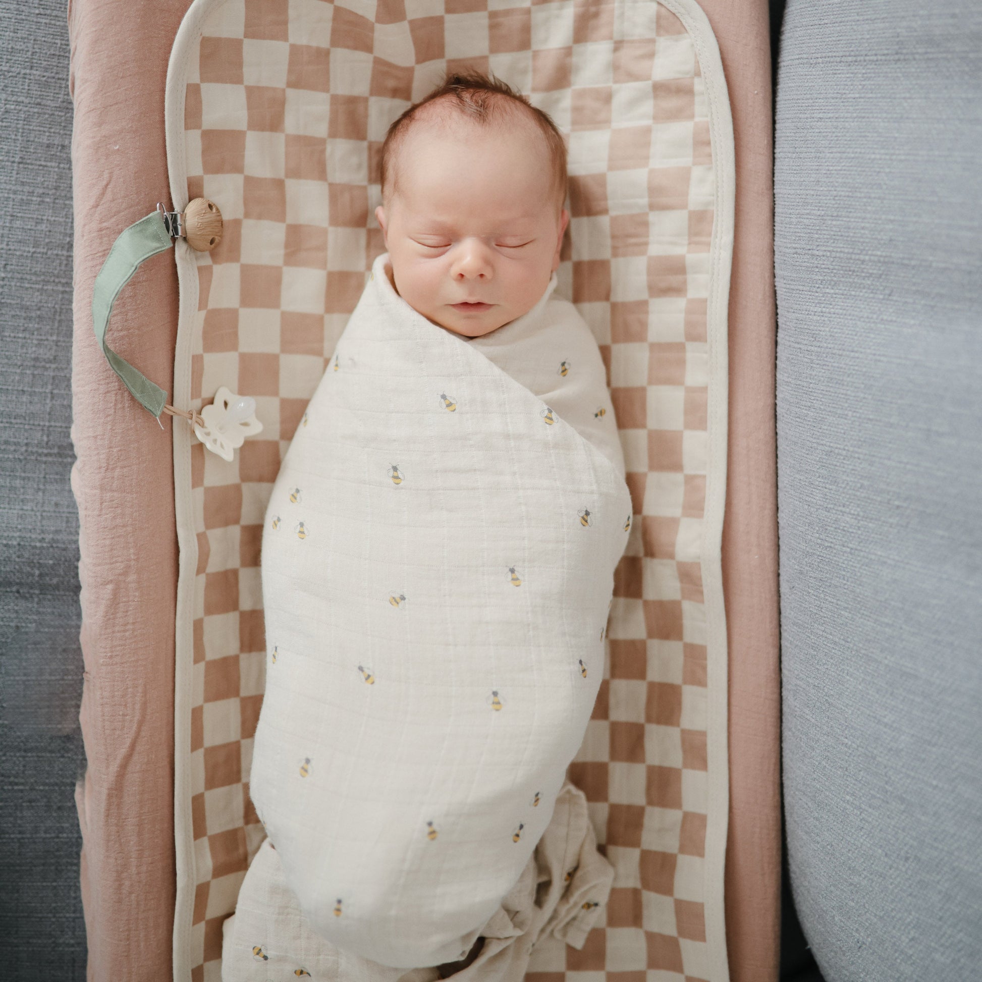Baby Extra Soft Muslin Changing Pad Cover Mushie