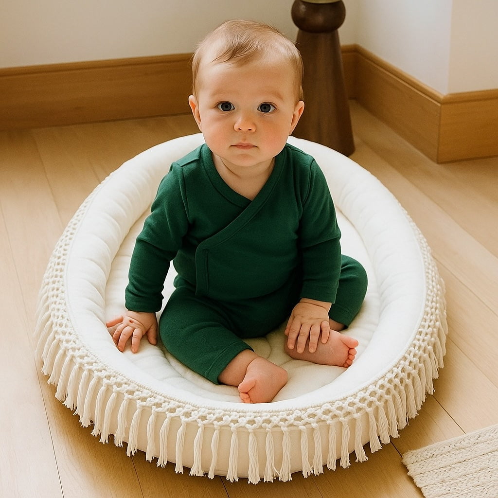 Baby Oval Play Mat Finn + Emma