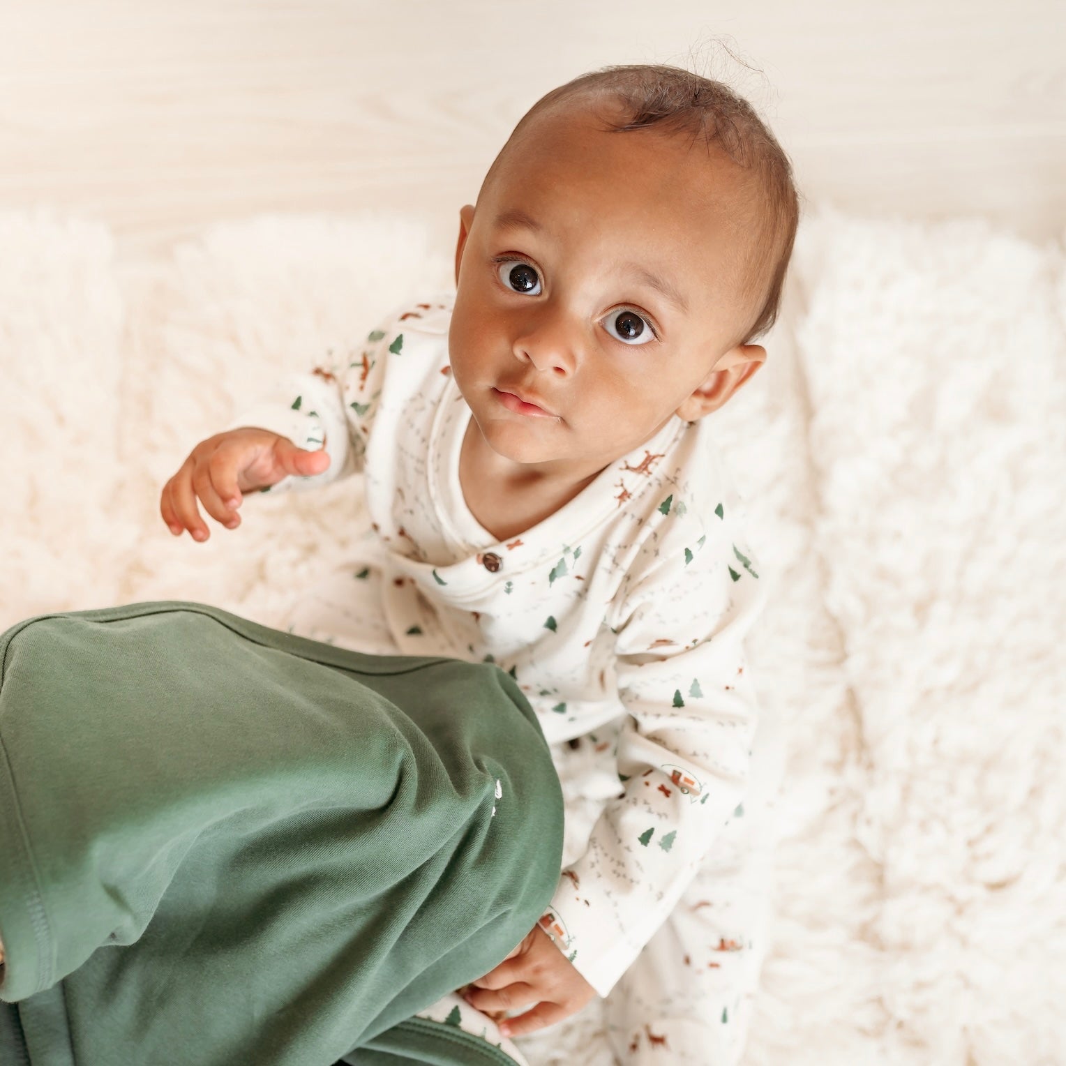 Baby footie | into the woods finn + emma