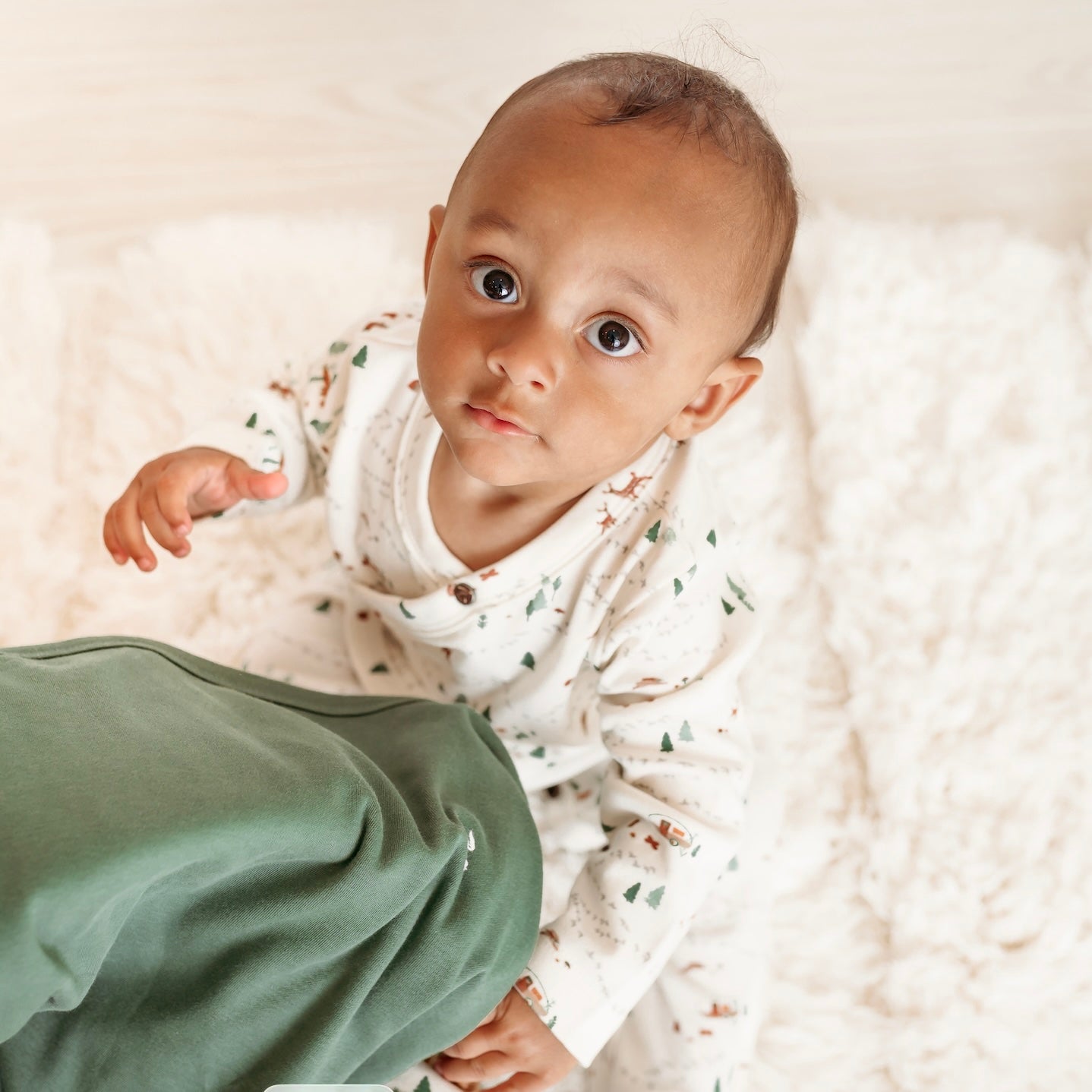 Baby long bodysuit | into the woods finn + emma