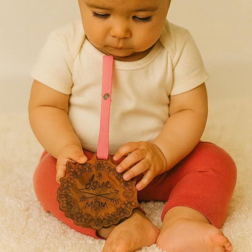 Baby wood stroller toy | love mom finn + emma