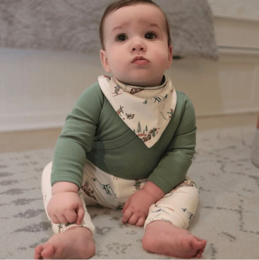 Baby cuffed pants | mountain express finn + emma