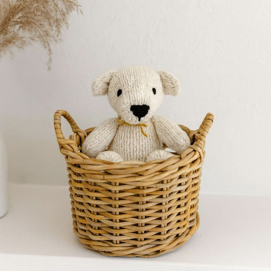 Baby Wool Knit Buddy  | Vee the Cream Bear finn + emma