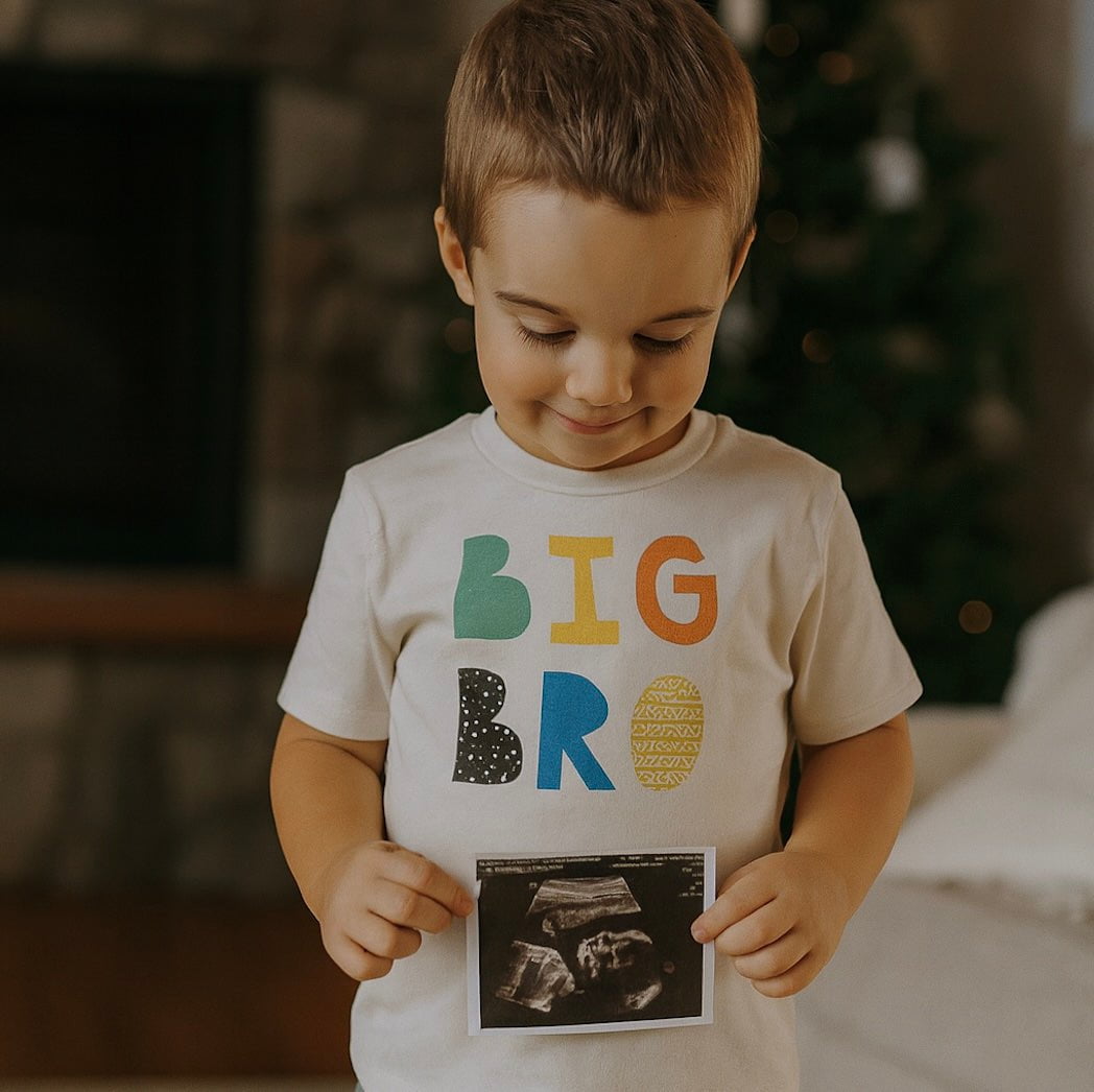 Baby graphic tee | big bro finn + emma