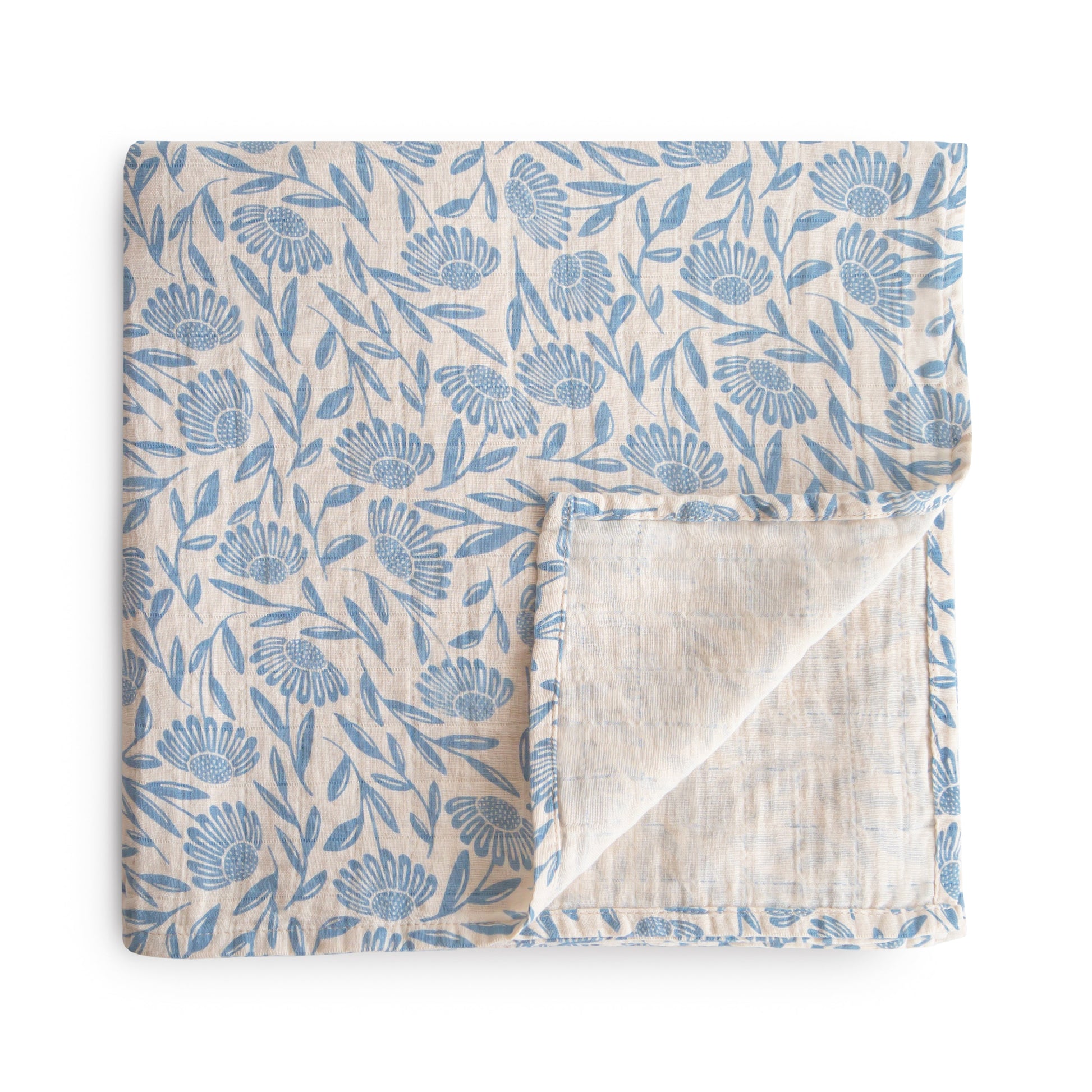 Baby Organic Cotton Muslin Swaddle Blanket Mushie