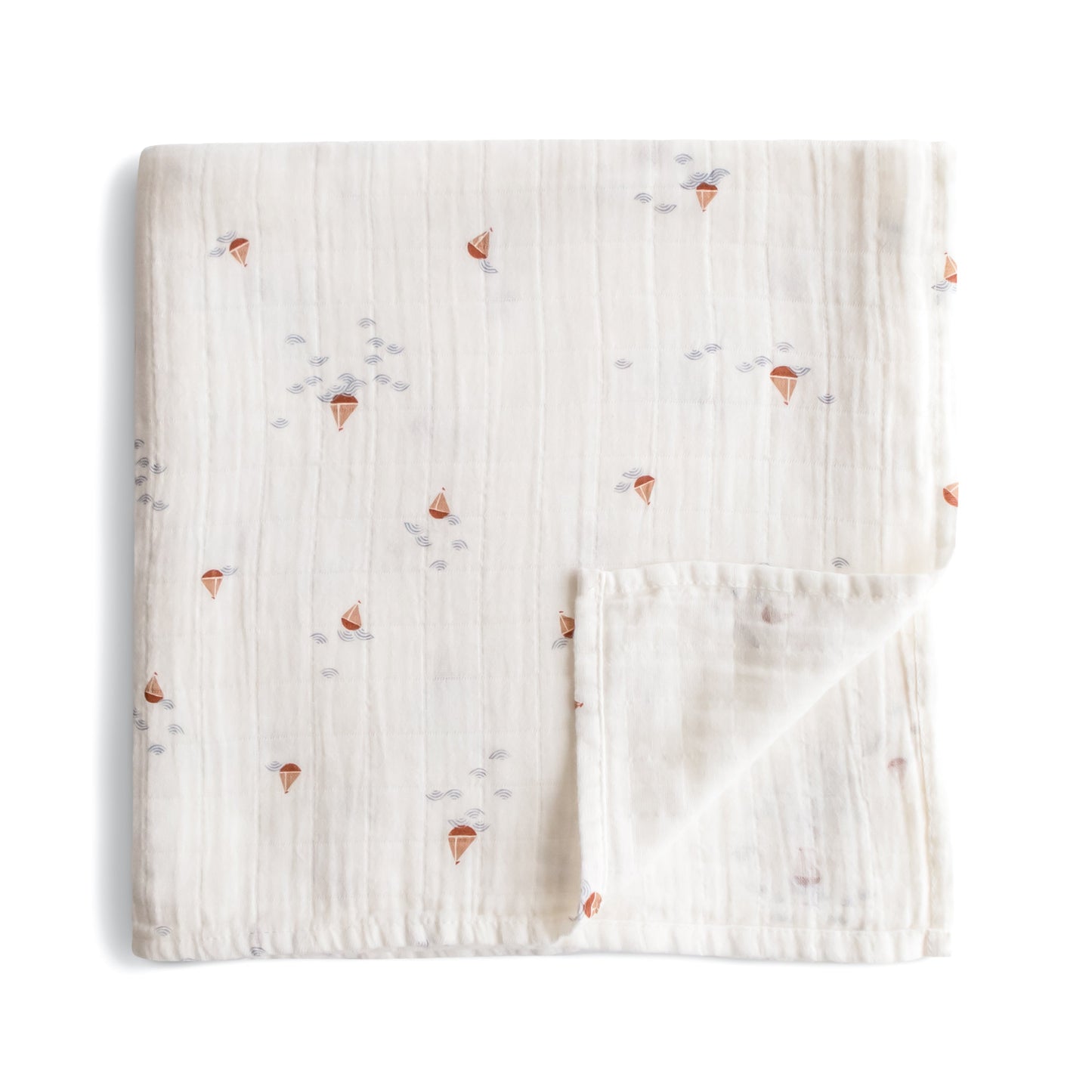 Baby Organic Cotton Muslin Swaddle Blanket Mushie