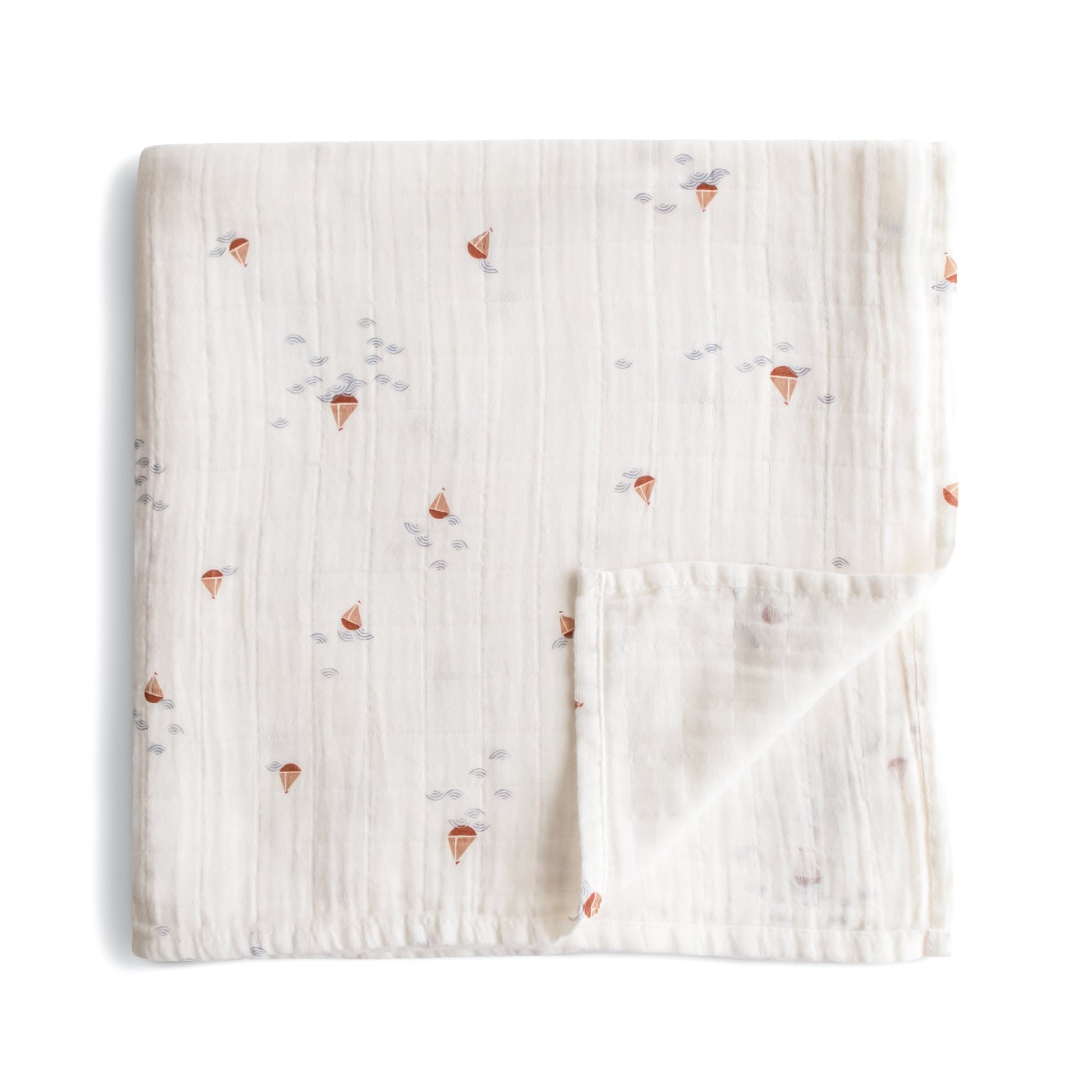 Baby Organic Cotton Muslin Swaddle Blanket Mushie