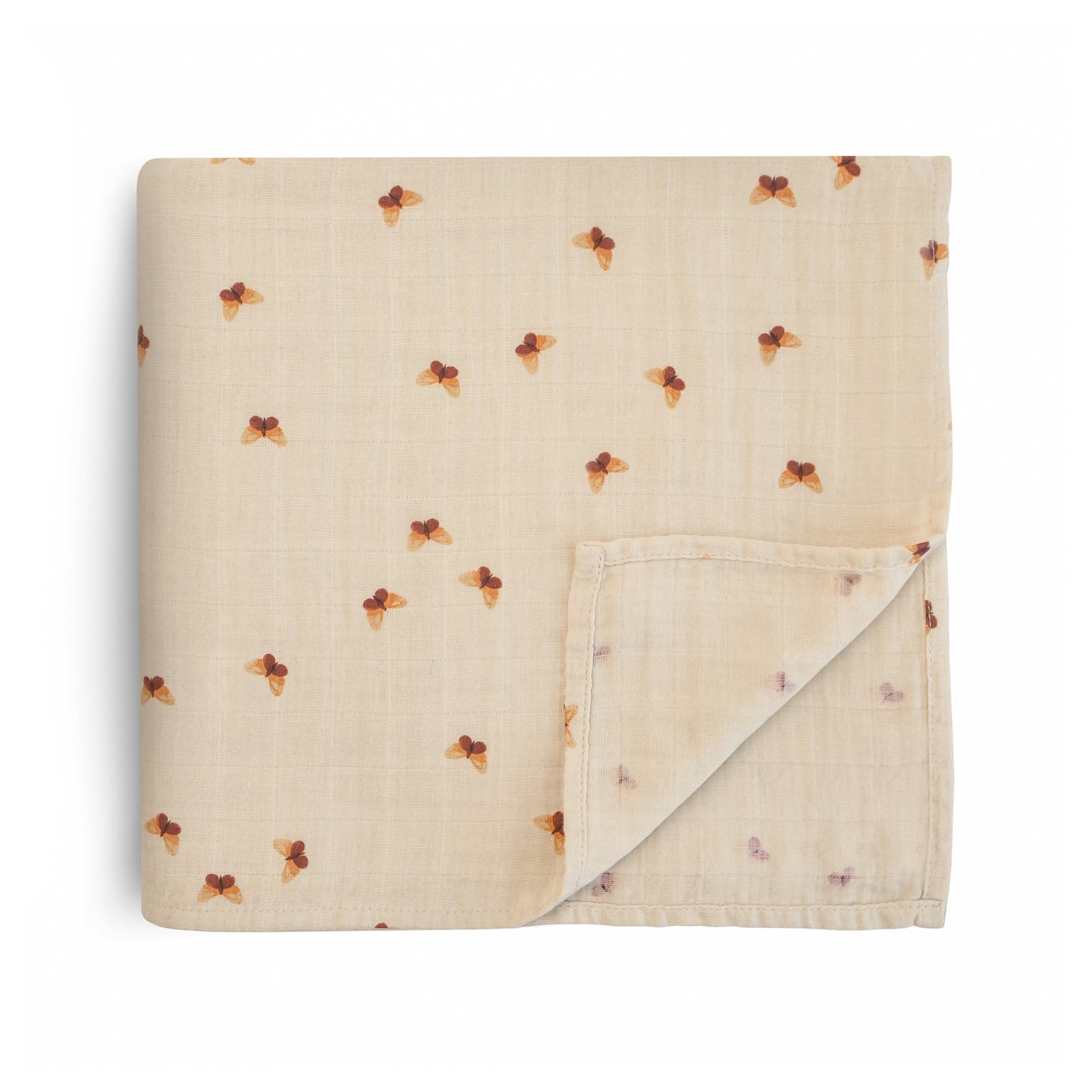 Baby Organic Cotton Muslin Swaddle Blanket Mushie