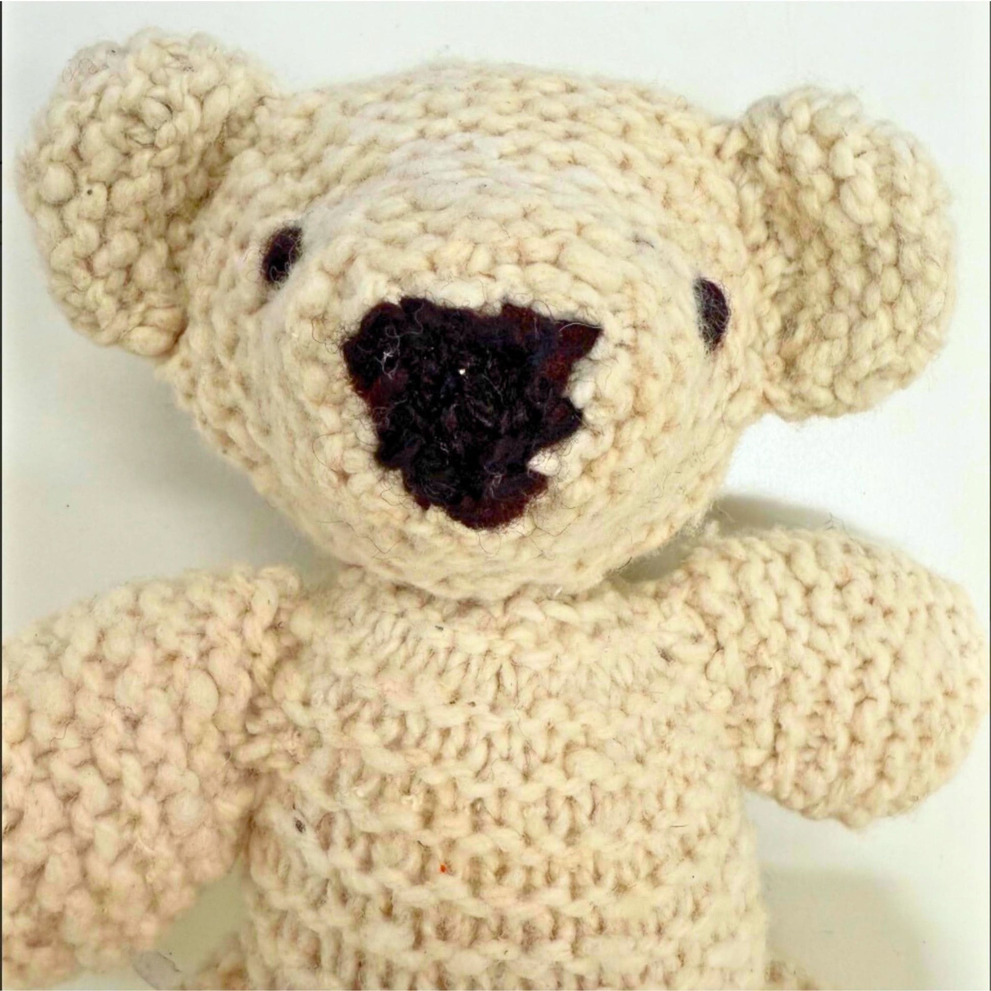 Baby Wool Knit Buddy  | Vee the Cream Bear finn + emma