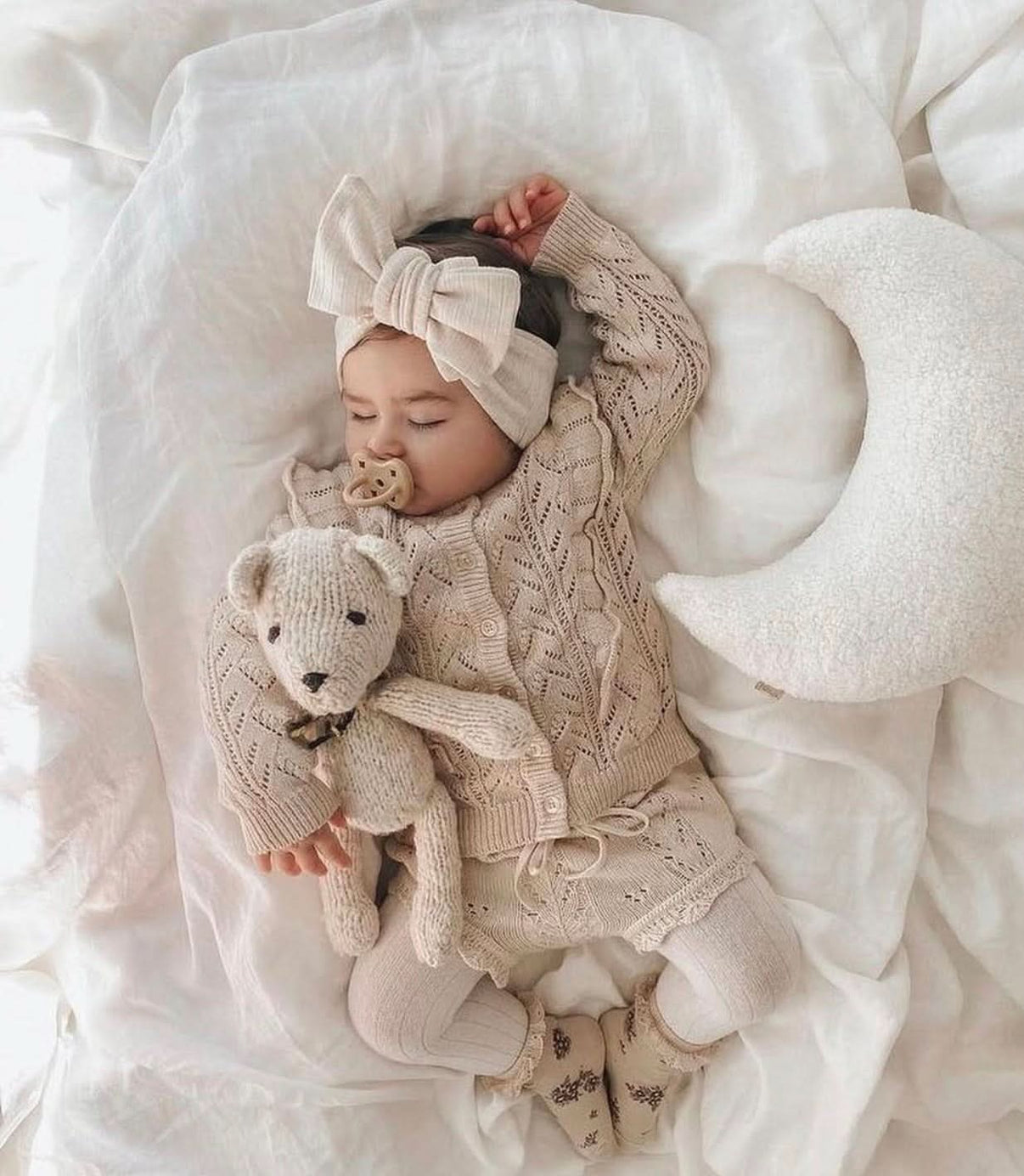 finn + emma Organic Wool Knit Sam the Sloth Animal