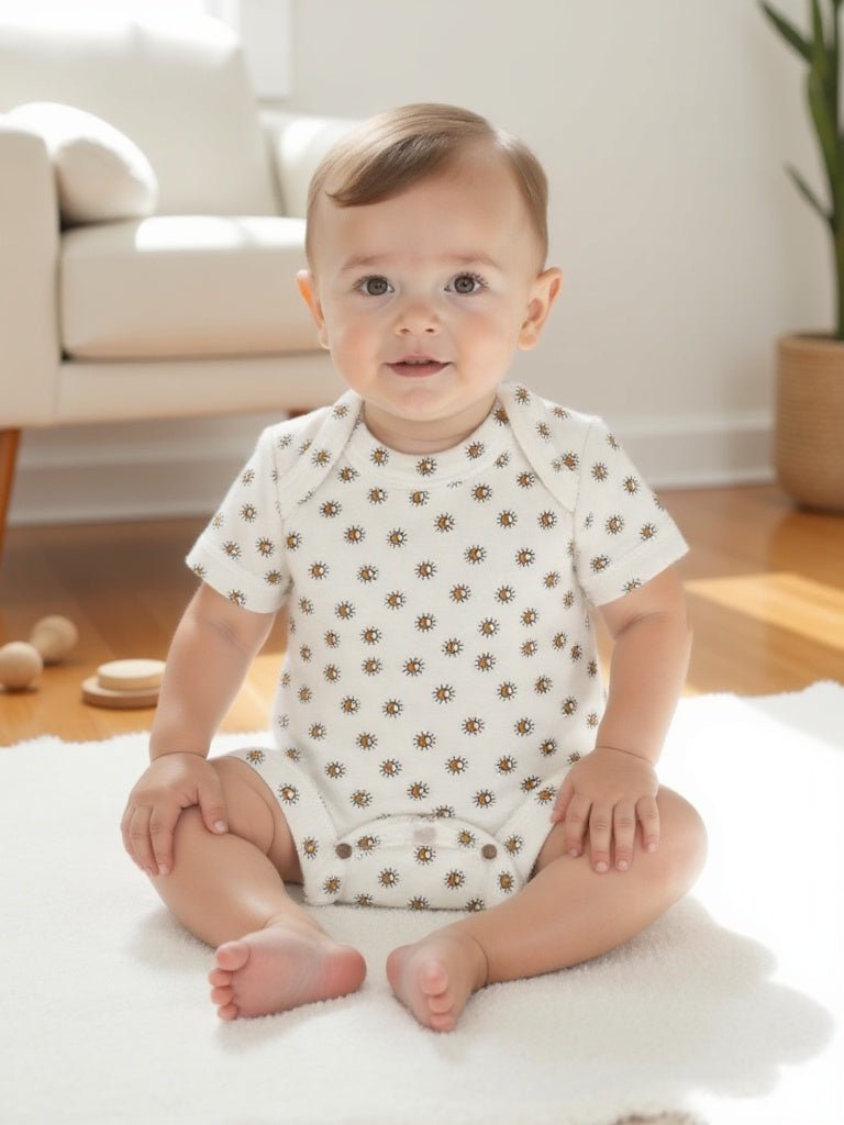 トップス Baby Short Sleeve Lap Onesie(70) Flagship Baby Short Sleeve Onezie — Flagship Taproom