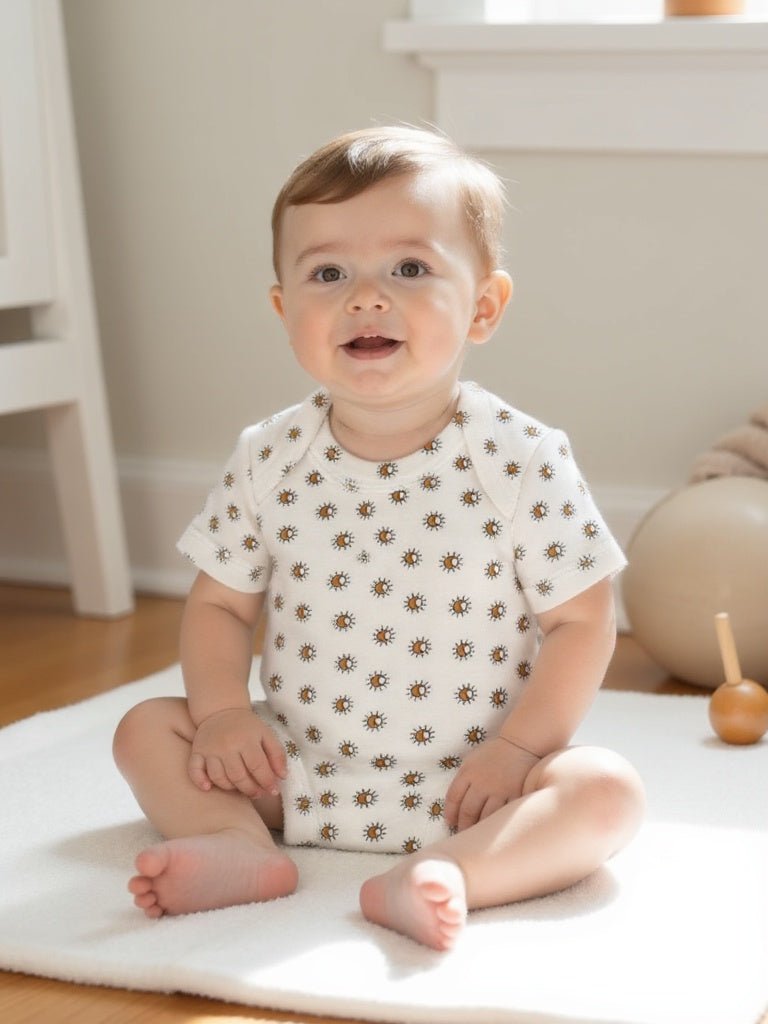Baby Lap Bodysuit | Sun – Finn + Emma