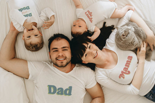 family in family graphic tshirts