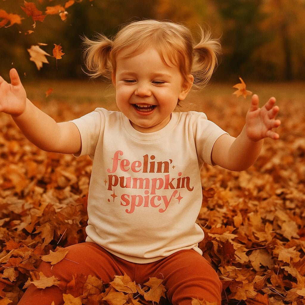 Baby graphic tee | pumpkin spicy finn + emma