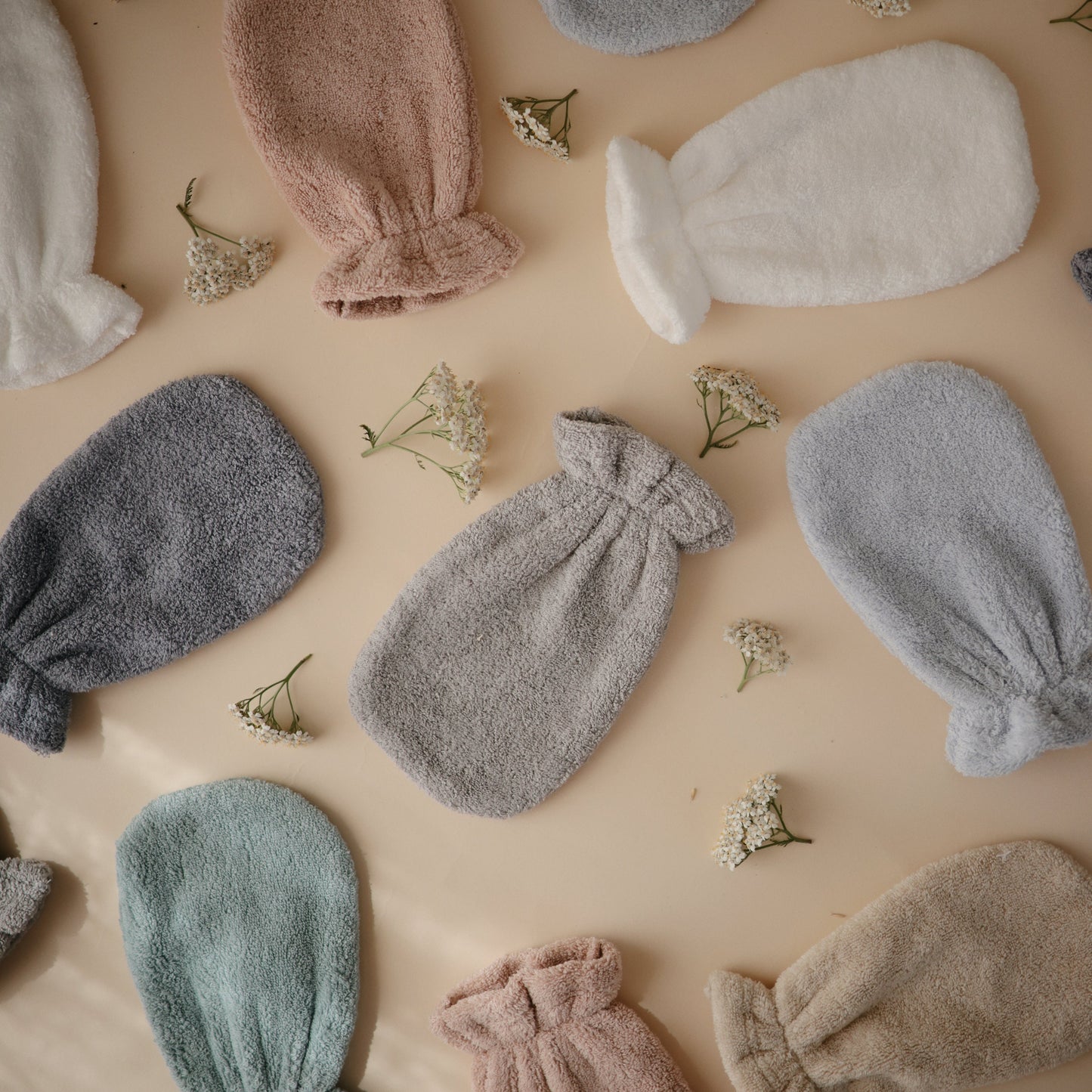 Baby Organic Cotton Bath Mitt Mushie