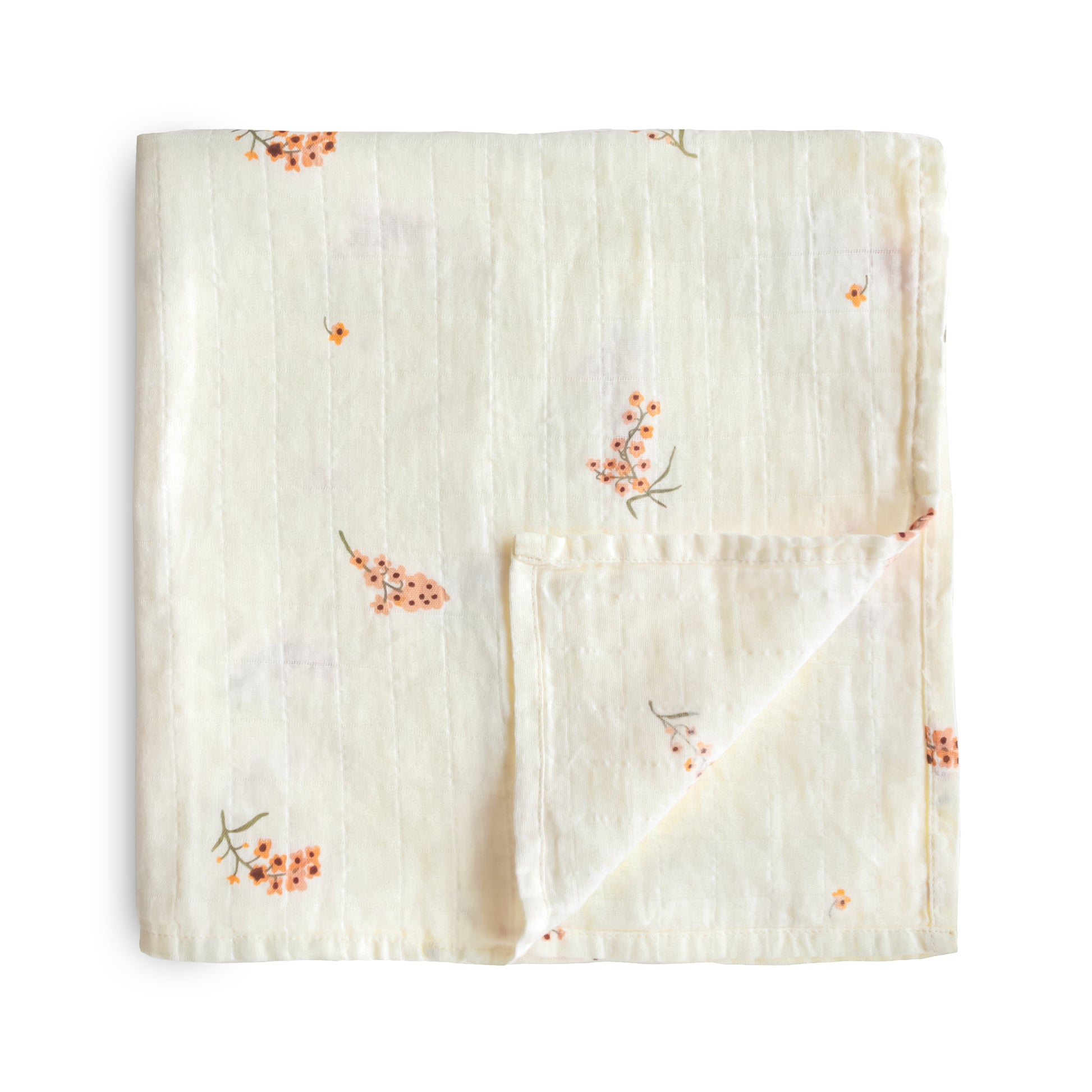 Baby Organic Cotton Muslin Swaddle Blanket Mushie