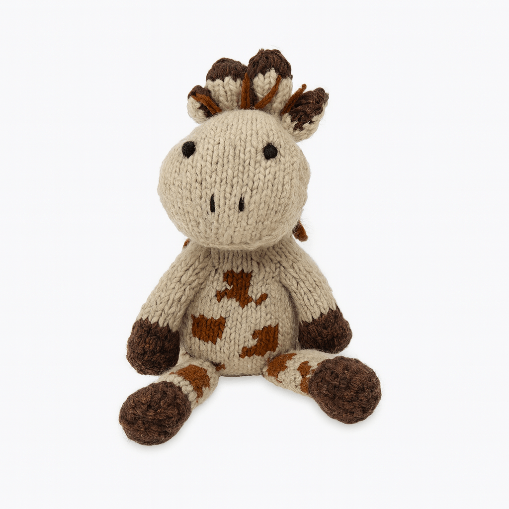 Baby Wool Knit Buddy  | Gerald the Giraffe finn + emma