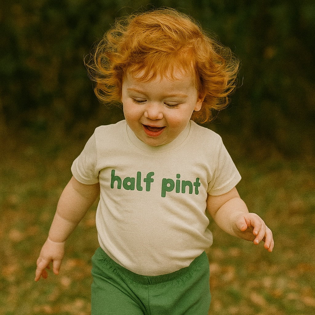 Baby graphic tee | half pint finn + emma