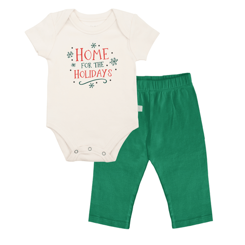 Baby gift set | home for the holidays 2pc finn + emma