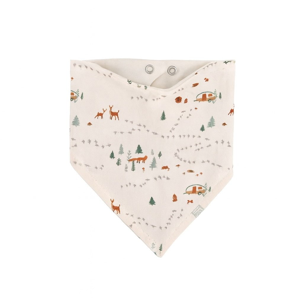 Baby kerchief bib | into the woods finn + emma