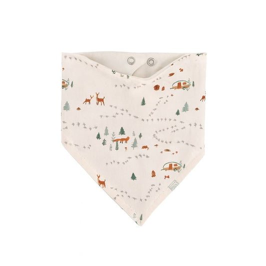 Baby kerchief bib | into the woods finn + emma