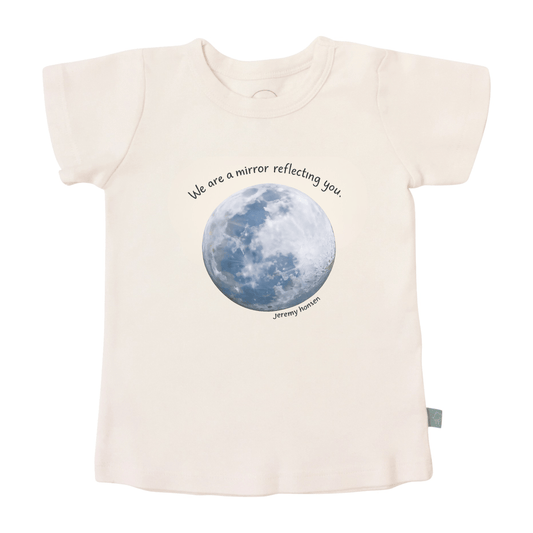 Baby graphic tee | mirror of you finn + emma
