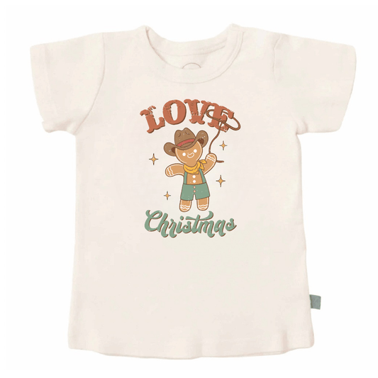 Baby graphic tee | christmas lasso finn + emma