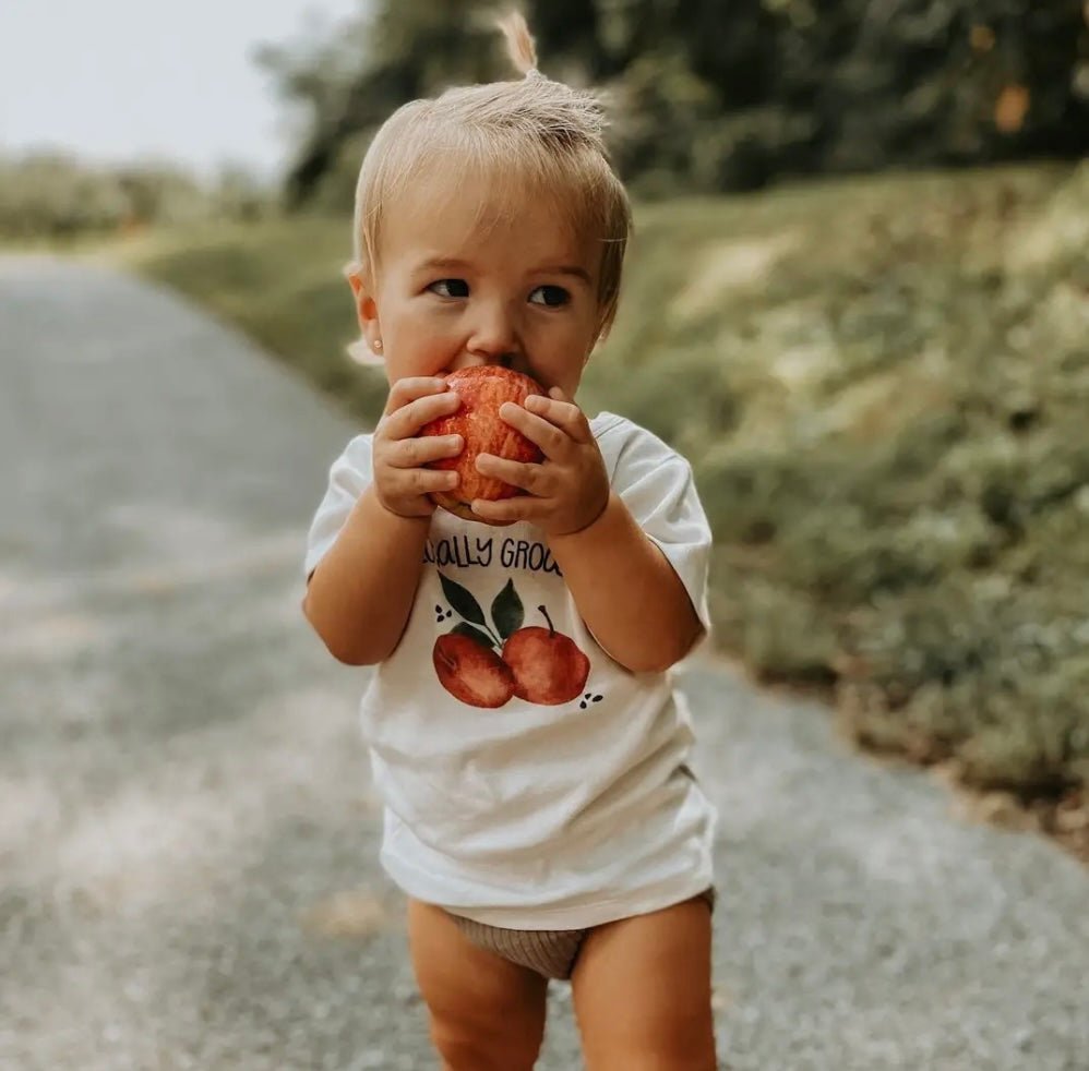 Baby graphic tee | locally grown finn + emma