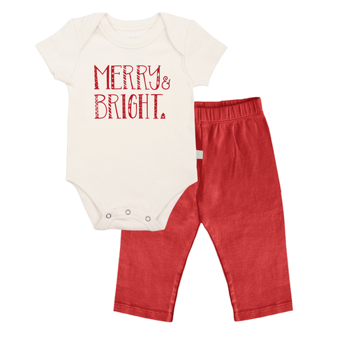 Baby gift set | merry and bright 2pc finn + emma