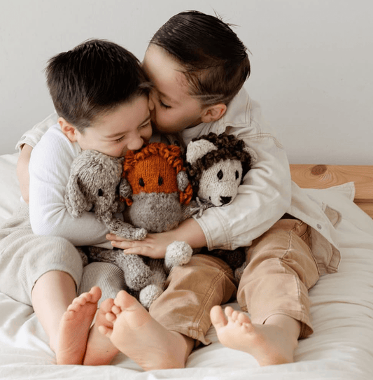 Baby Wool Knit Buddy  | Lionel the Lion finn + emma