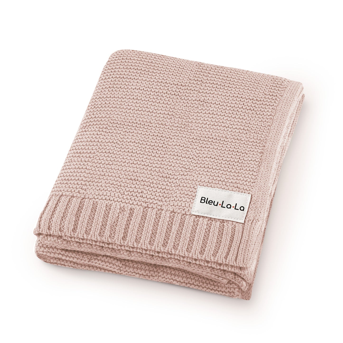 Baby Heritage Knit - 100% Organic Cotton Luxury Knit Baby Swaddle Bleu La La