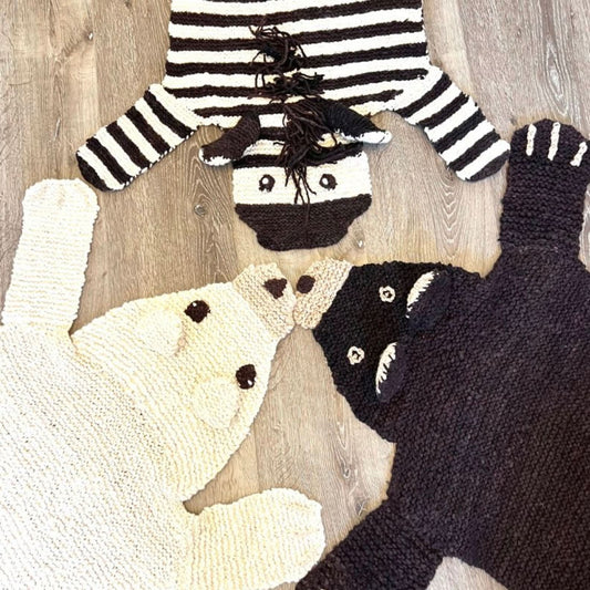 Baby Organic Wool Play Mat + Nursery Rug  | Brown Bear finn + emma