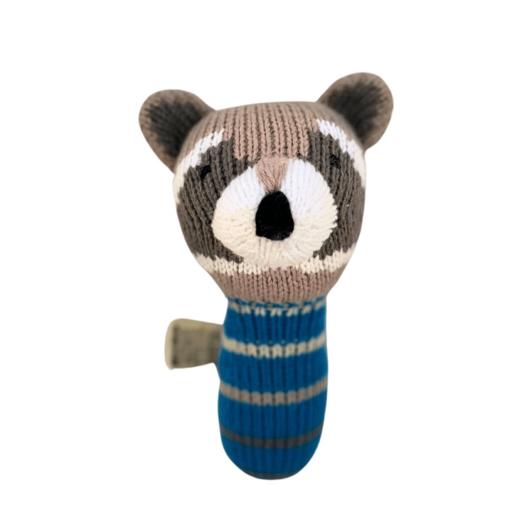 Baby mini rattle | ramsay the raccoon finn + emma
