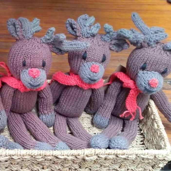 Baby Knit Buddy  | Juniper the Reindeer finn + emma