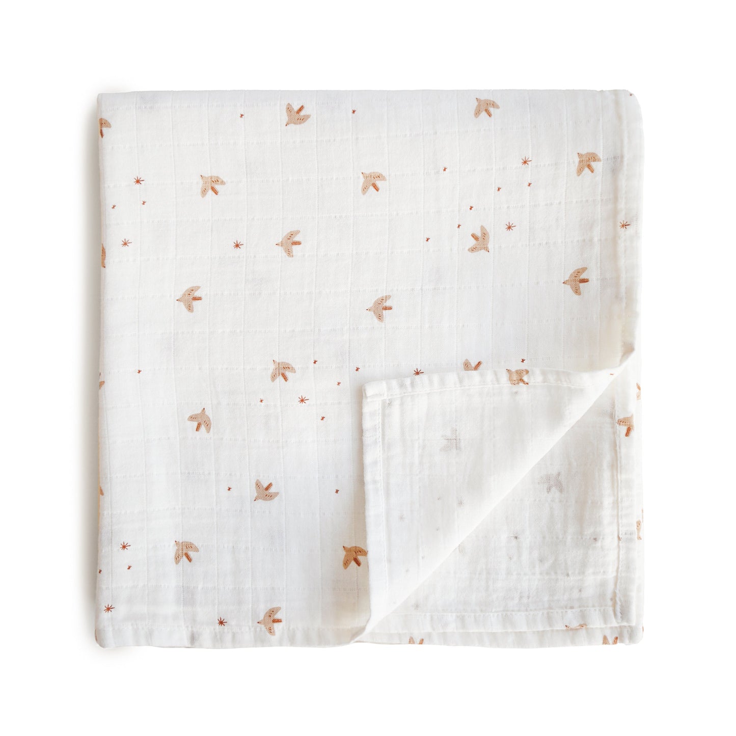 Baby Organic Cotton Muslin Swaddle Blanket Mushie