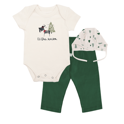 Baby gift set | tis the season evergreen finn + emma