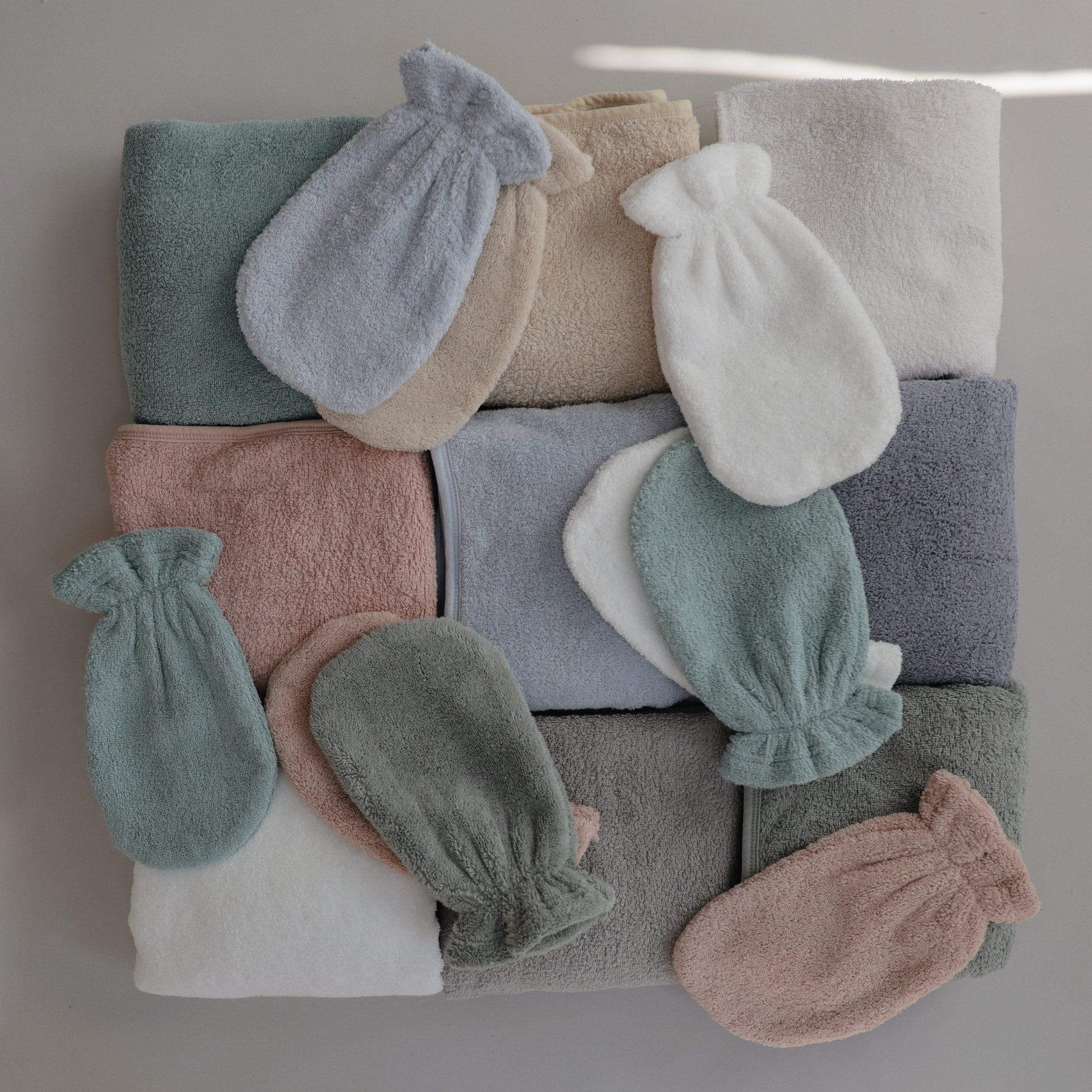 Baby Organic Cotton Bath Mitt Mushie