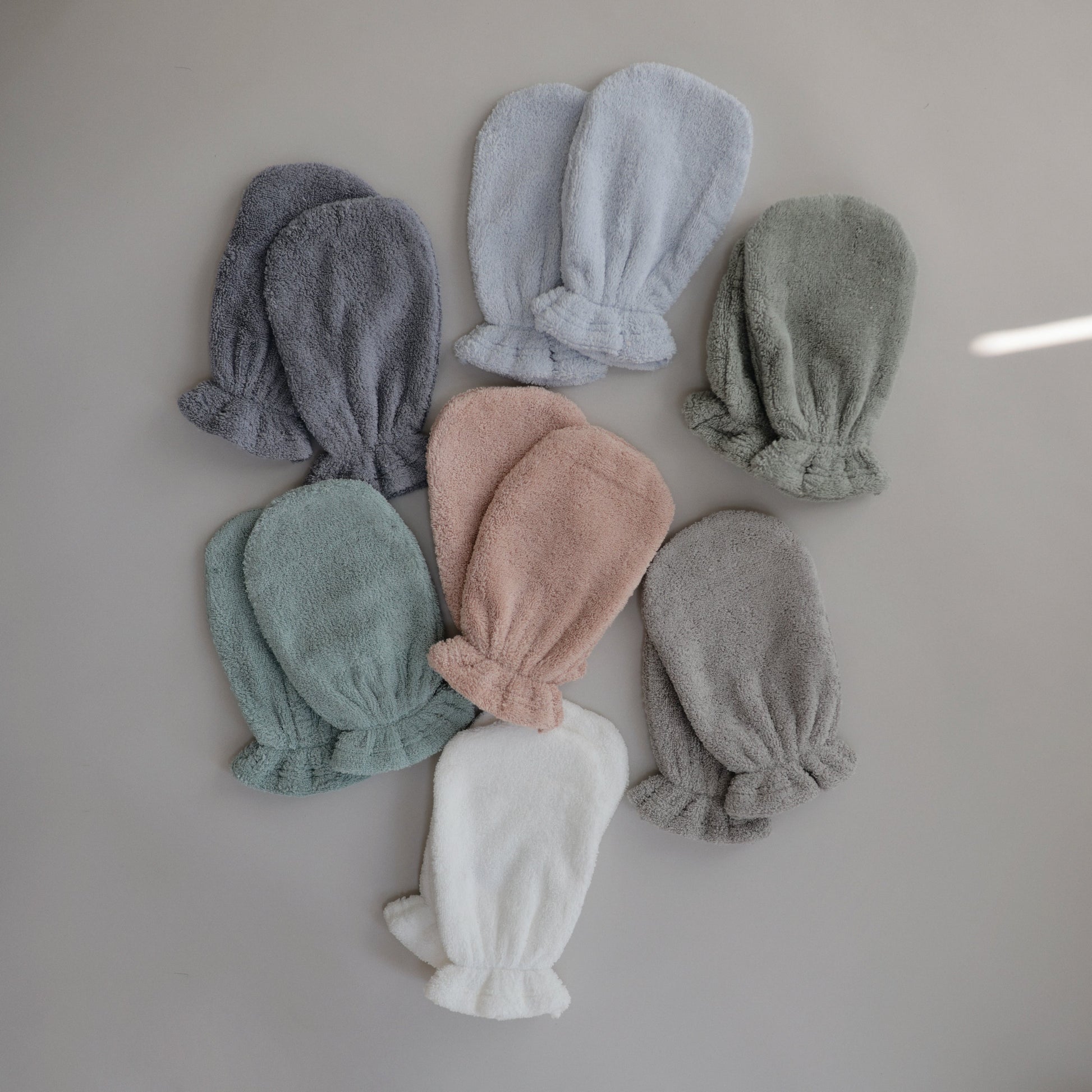 Baby Organic Cotton Bath Mitt Mushie