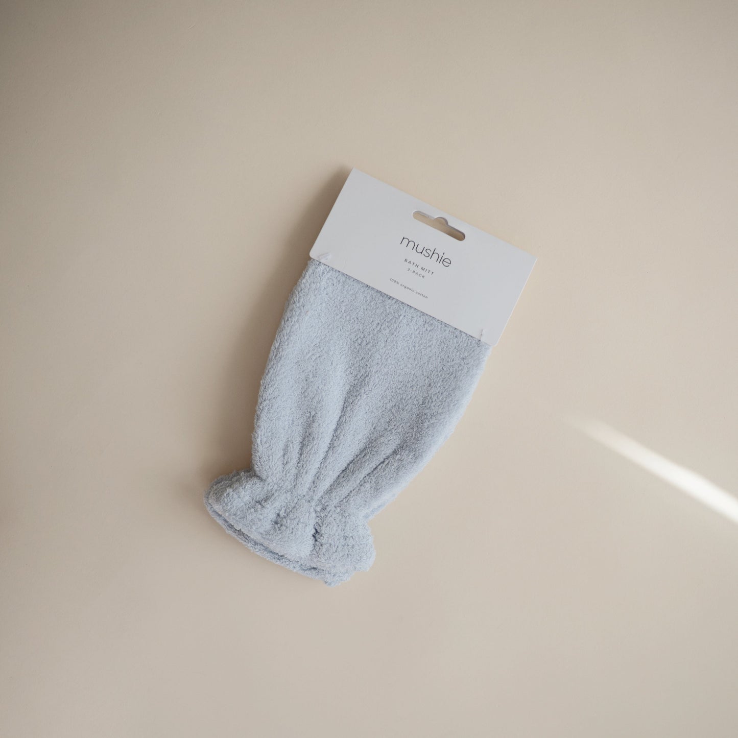 Baby Organic Cotton Bath Mitt Mushie