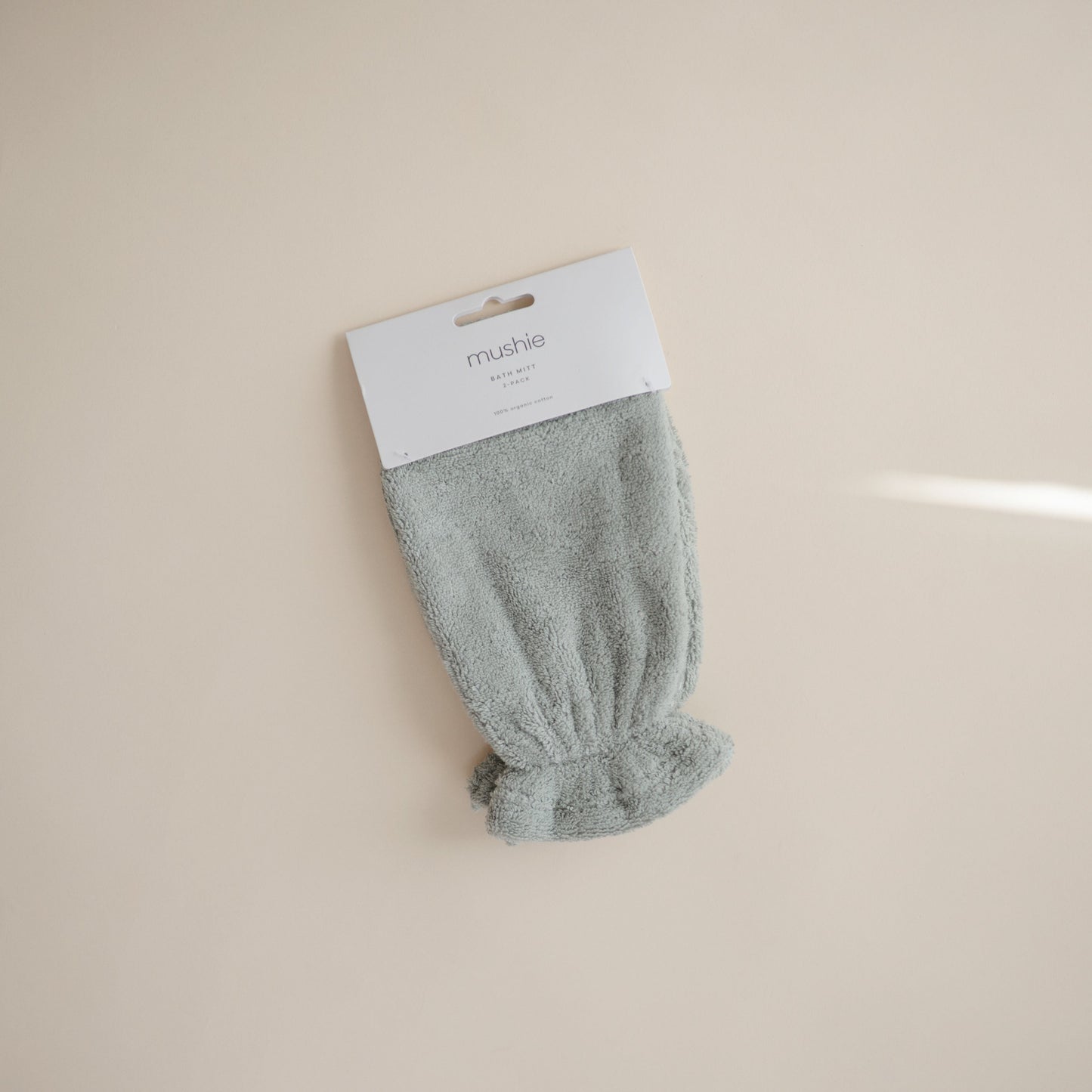 Baby Organic Cotton Bath Mitt Mushie