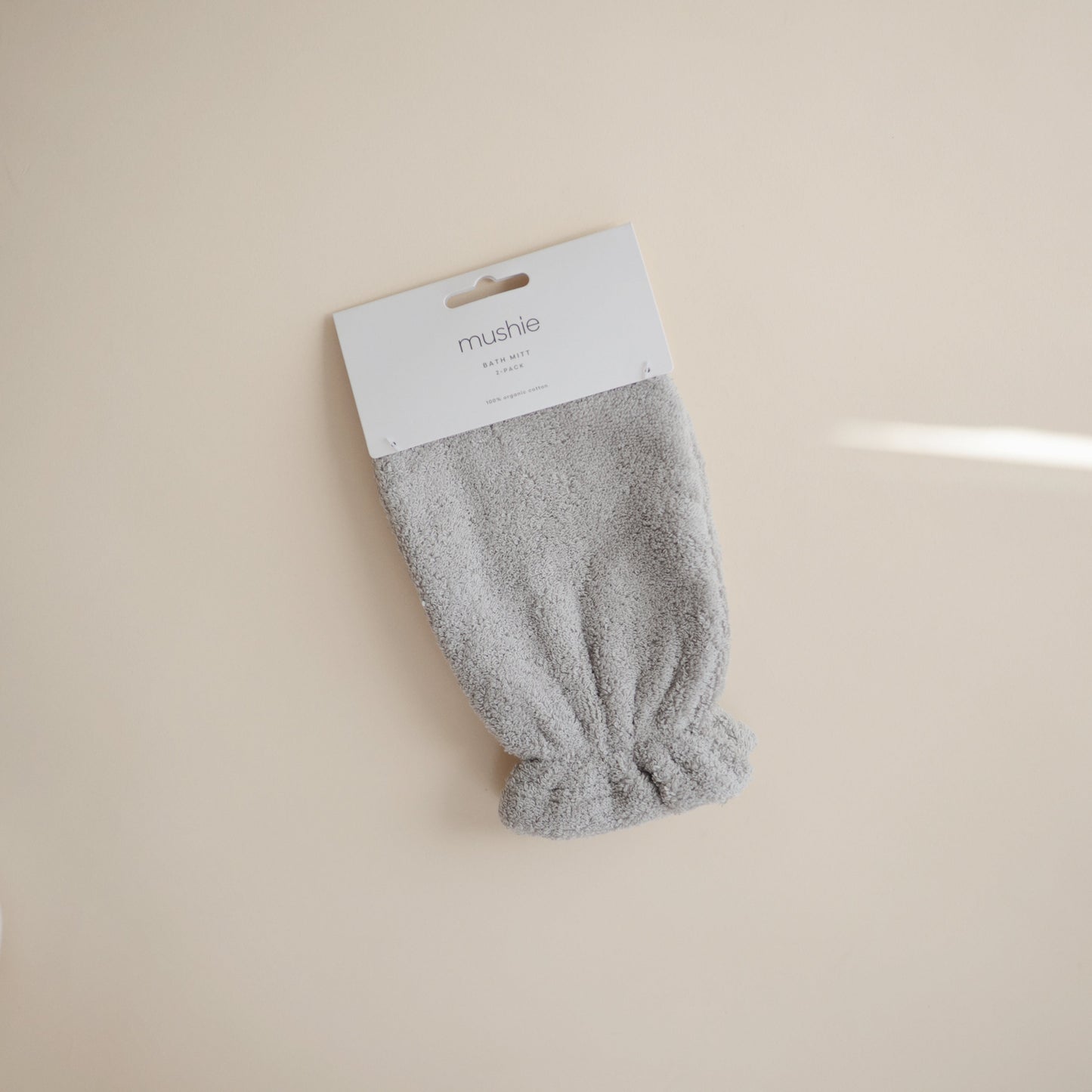 Baby Organic Cotton Bath Mitt Mushie