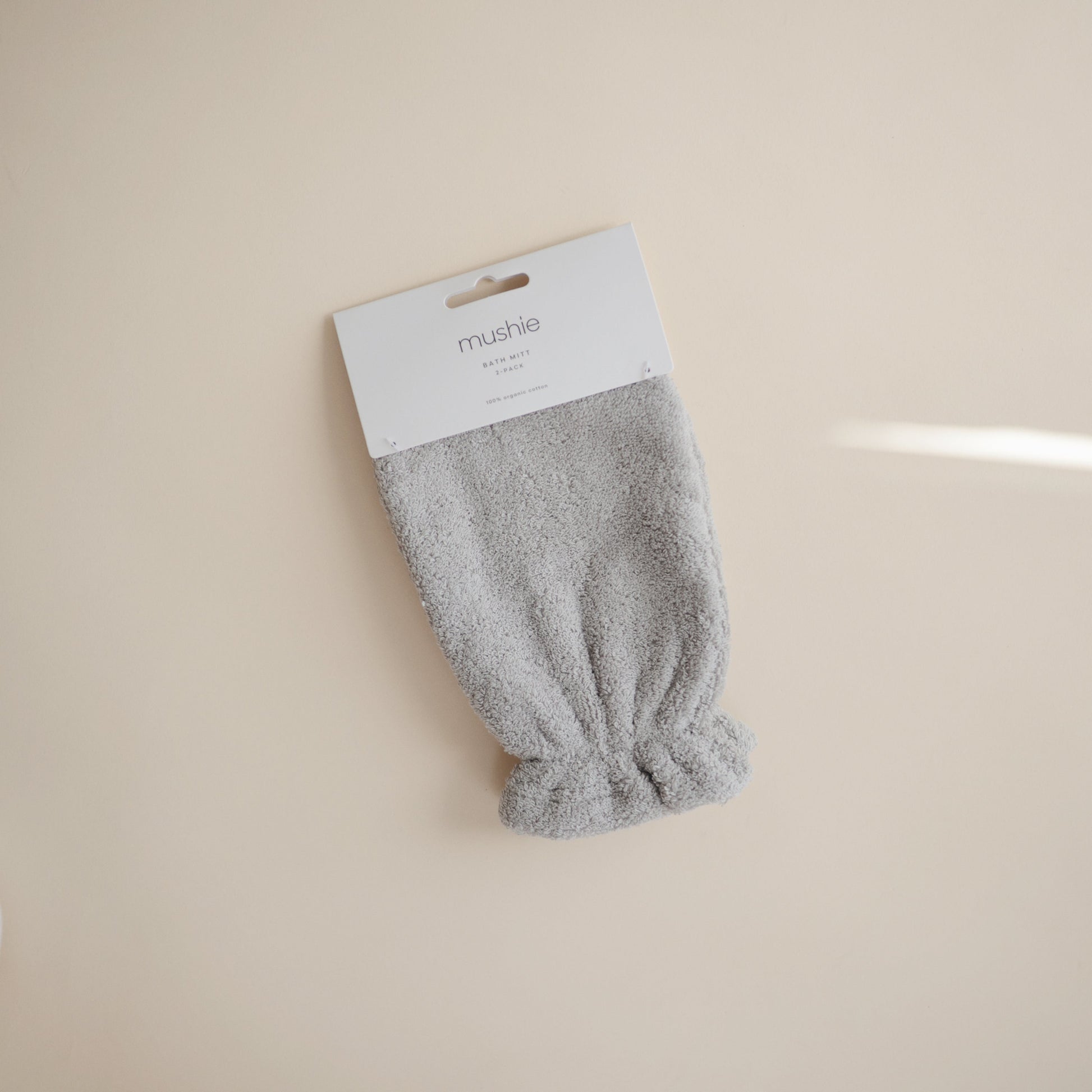 Baby Organic Cotton Bath Mitt Mushie