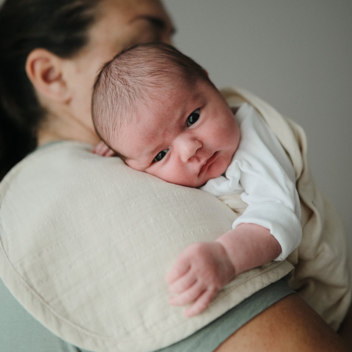 Baby Organic Cotton Muslin Burp Cloth 2-Pack Mushie