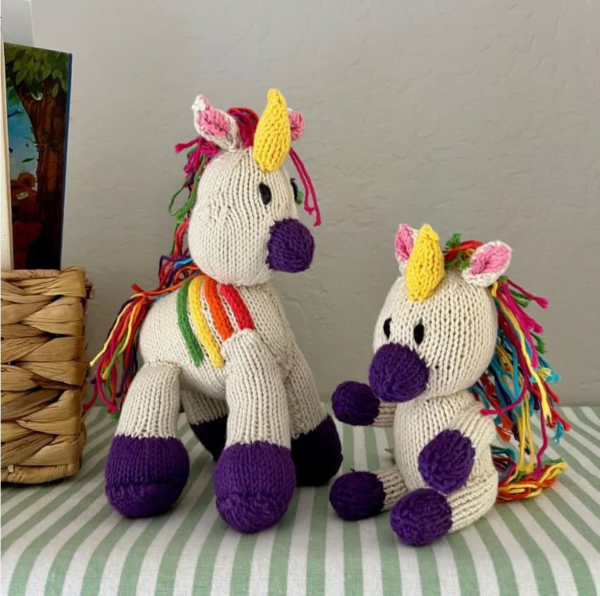 Baby Knit Buddy  | Twinkle the Unicorn finn + emma